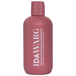 Rosa Flasche eines Farbpflege-Conditioners mit Aufschrift IDAWARG.